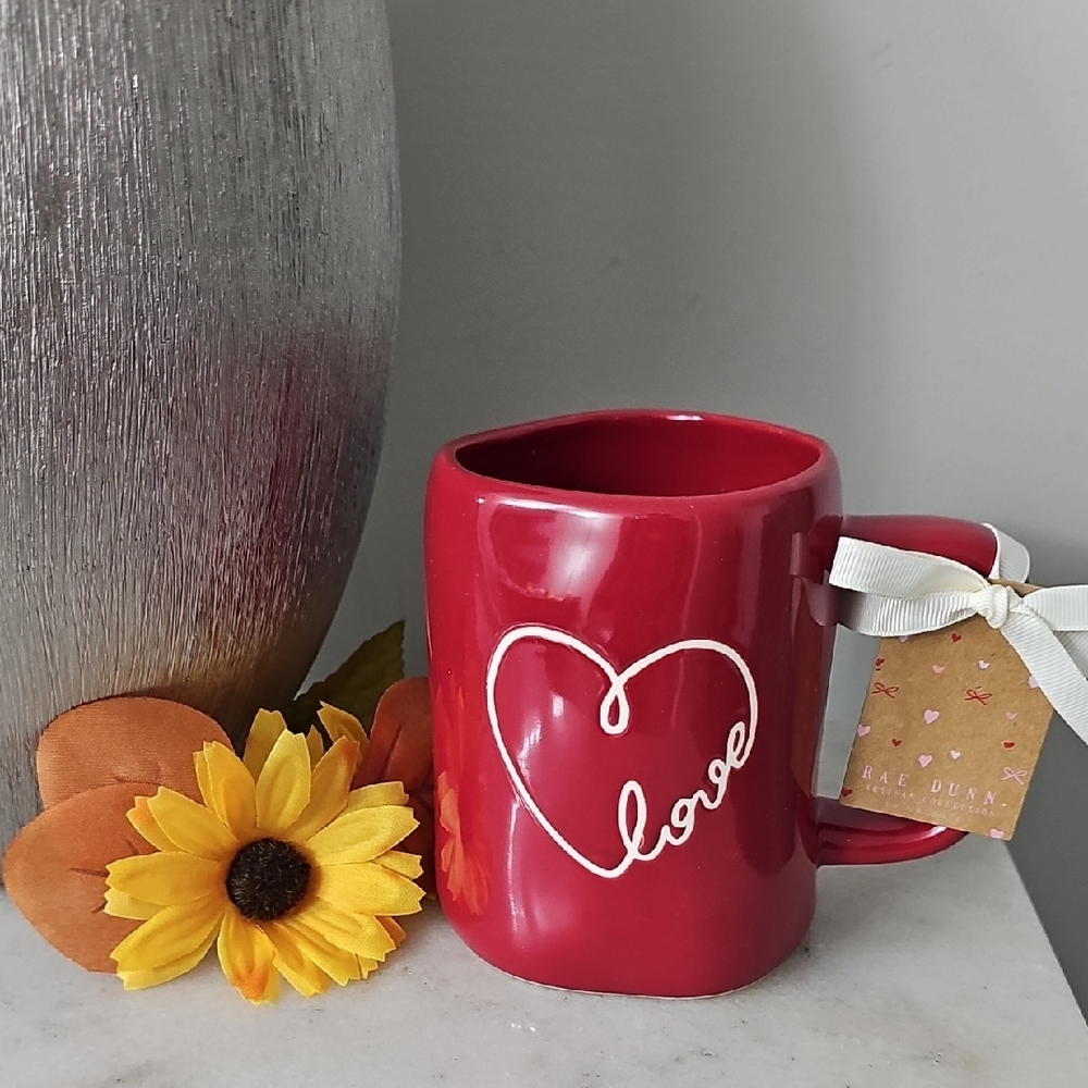 Rae Dunn "Love" Coffee Mug - Picture 2 of 5